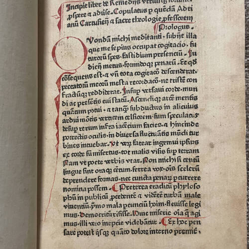 page of book text from a 1470 German book